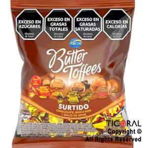 GOLO CARAMELO BUTTER TOFFEES SURTIDO ESPECIAL X 140 GR x 1